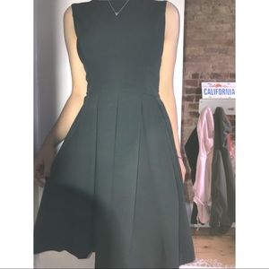 dark green elegant dress